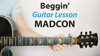 Madcon: Beggin' 🎸Acoustic Guitar Lesson (Play-Aong, How To Play)