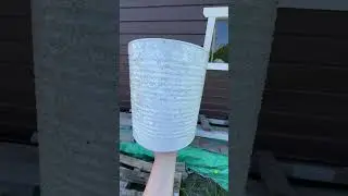 КАШПО ИЗ МУСОРА, СТАРАЯ ТАЧКА и РЖАВЫЕ ВЕДРА. Смотрите описание❤️