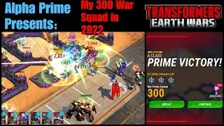 Transformers Earth Wars! - How I 300 in Prime league (hard mode) consistently