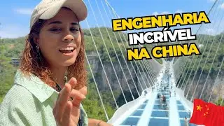 Ponte de VIDRO que sustenta 800 pessoas – E se quebrar? 😱