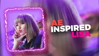 blackpink Lisa x ae inspired 🥵 badass efx edit preset xml file 💎 Alight motion 💞