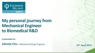 My personal journey from Mechanical Engineer to Biomedical R&D