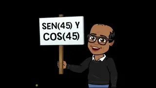 Seno y coseno de 45 grados
