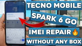Tecno Spark 6 Go PTA Block Imei Repair Without Any Box