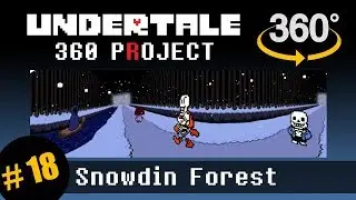 Snowdin Forest 360: Undertale 360 Project #18