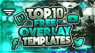 Top 10 Stream Overlay templates | Free download GFX | Seangraphicx