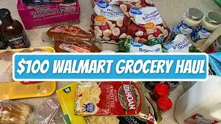 Walmart Grocery Haul | Spent $100 | Krys the Maximizer