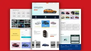 How to create Car buying and selling website | HTML CSS Project | How to create a website