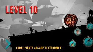 Arrr! Pirate Arcade Platformer Level 10