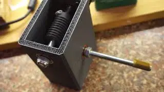 3d Printed NEMA 17 Worm gear box 60:1