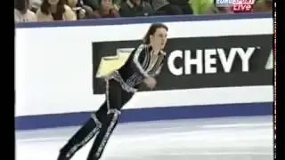 2002 World Championships men's SP warmup last group