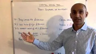 Capital Gain Tax Part Disposal