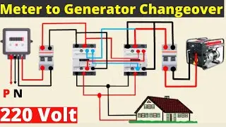 automatic changeover for generator | single phase automatic changeover switch for generator