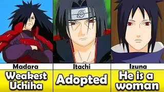 Shocking Uchiha Clan Facts Every Fan MUST Know  | Naruto Comparisons