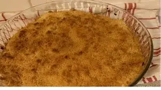 Crumble aux pommes à ma façon