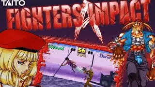 Fighters' Impact  Japan only Fighting Game (Arcade) Longplay