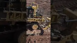 Big Cat D11T Dozer Ripping 