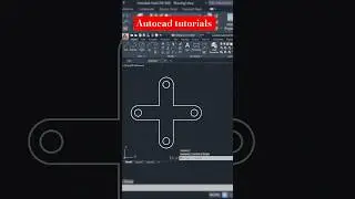 Autocad practice drawing mechanical | Autocad 2d drawing for beginners | 