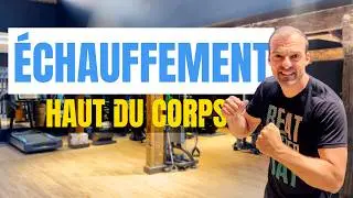 ÉCHAUFFEMENT rapide HAUT DU CORPS 🔥 pour votre séance de MUSCU  #tonytinspire