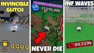 All *NEW* Working GLITCHES In Survive Zombie Arena!