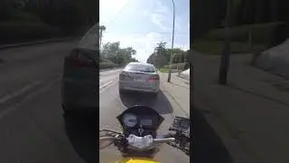 Chłop co się w ostatniej chwili ogarnął😡. #moto #motocycle #motocyklista🏍 #motos