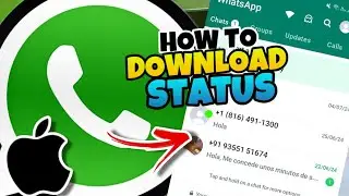 👉 HOW to DOWNLOAD STATUS from WHATSAPP in IPHONE 🔥 2024