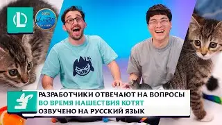 Разработчики отвечают на вопросы во время нашествия котят/League of Legends/Озвучено на русский язык