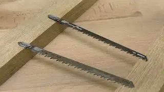 Pros Tip: Thick cutting blades for jigsaws