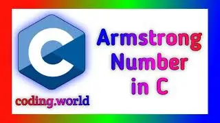 Check Armstrong number in C language #Armstrong #C #armstrong #armstrongnumber  #C