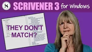 Scrivener 3 for Windows: Custom TOCs - Unavoidable Flaw