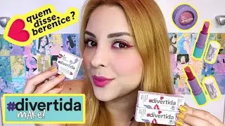 Testando Quem disse, Berenice?: Coleção Divertida Make (Linha de Maquiagem Infantil)