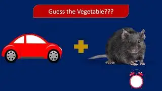 Guess the word - Vegetables or Fruits