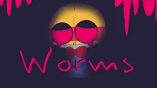(BRAWL STARS) Worms meme (Carl) warning: blood