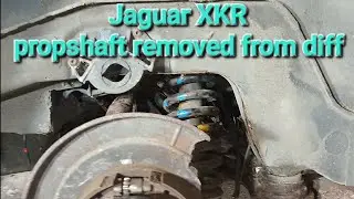 Jaguar XKR project Episode 47 | rear subframe removal part two