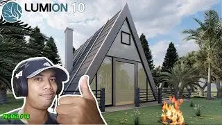 Lumion 10 Rendering Tutorials / Modern House/Forest House/ Model #10