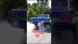 Ford XL 9.0-liter MEGA-V8 CRAZY BURNOUT!! #musclecars #burnouts #americanmuscle #jamboolio #shorts