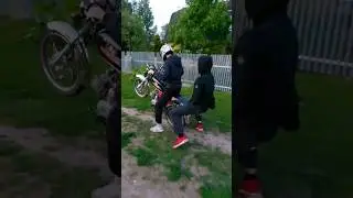 ЛЮТЫЙ СТАНТ НА АЛЬФЕ IRBIS VIRAGO 125!!! 