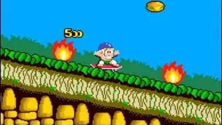 Wonder Boy -  Arcade Complete playthrough 