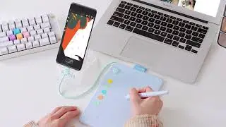 Parblo Drawing Tablet Ninos Q Mobile Digital Graphic Tablet