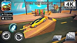 Stunt Car Extreme || Android - iOS 4K 60fps Gameplay