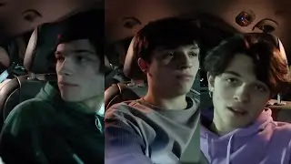 CHRIS AND NICK LEARN TO DRIVE *matt is scared*