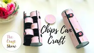 Amazing Craft With Chips Cans || Creative Ways To Reuse Chips Can