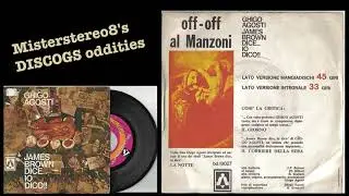 Ghigo Agosti ‎– James Brown Dice...Io Dico!!