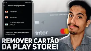 Como REMOVER CARTÃO DE CRÉDITO CADASTRADO na GOOGLE PLAY STORE!