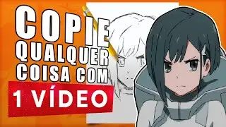 NINGUÉM TE ENSINA ISSO SOBRE COPIAR DESENHOS (aula prática)