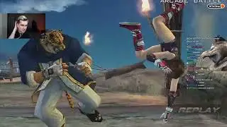 БРАТИШКИН играет в Tekken 5 на PSP