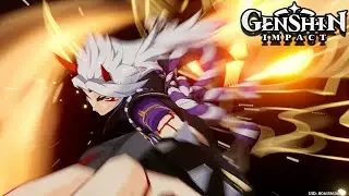 All Arataki Itto Story Quest Cutscene | Genshin Impact |