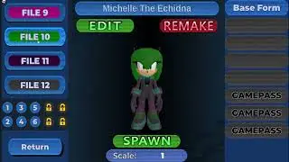 All 24 characters Klodtverse Sonic (since Sept. 26, 2024)