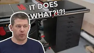 Mobile Table Saw Cabinet