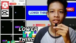 CARA MEMBUAT LOWER THIRD dengan MUDAH !! NO RIBET - Android Tutorial